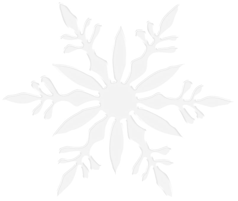 simple snowflake clipart no background