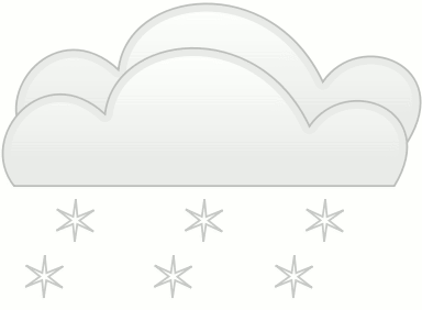 Snow cloud clipart