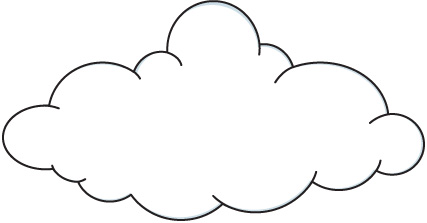 Snowy Weather Clipart Snow Cloud Black And White. Snowjet.co