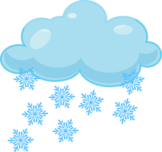 Snow weather clipart