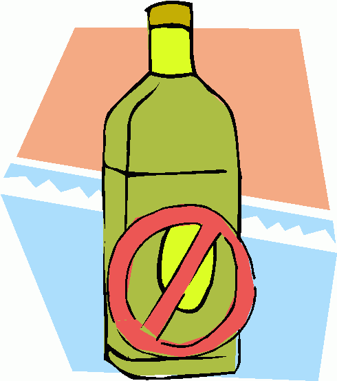 No Alcohol Clipart