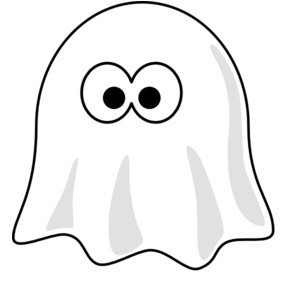 Clip art of ghost