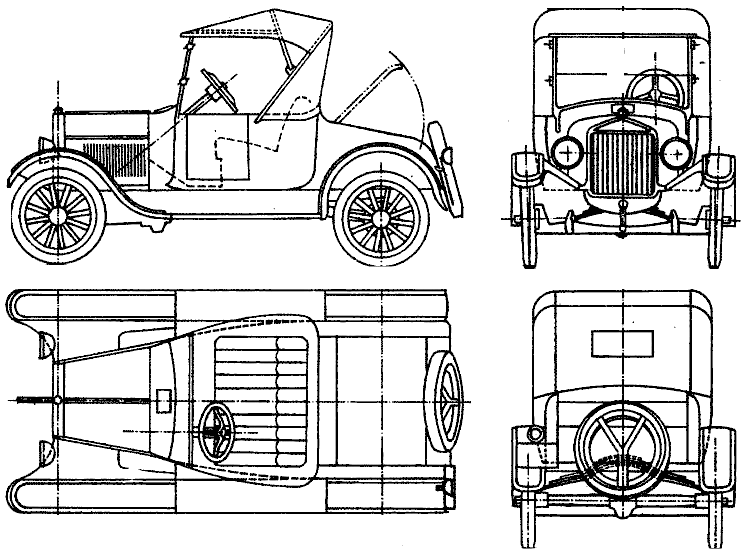 ford model t blueprint - Clip Art Library.