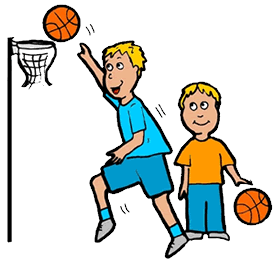 Animado Dibujos De Basquetbol Clip Art Library