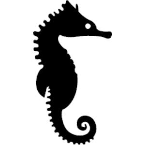 Seahorse 1 clipart, cliparts of Seahorse 1 free download