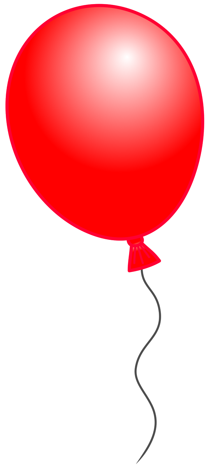 Red balloon clip art clipart