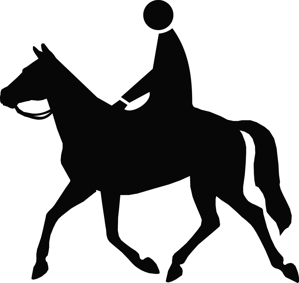 Western Pleasure Horse Silhouette