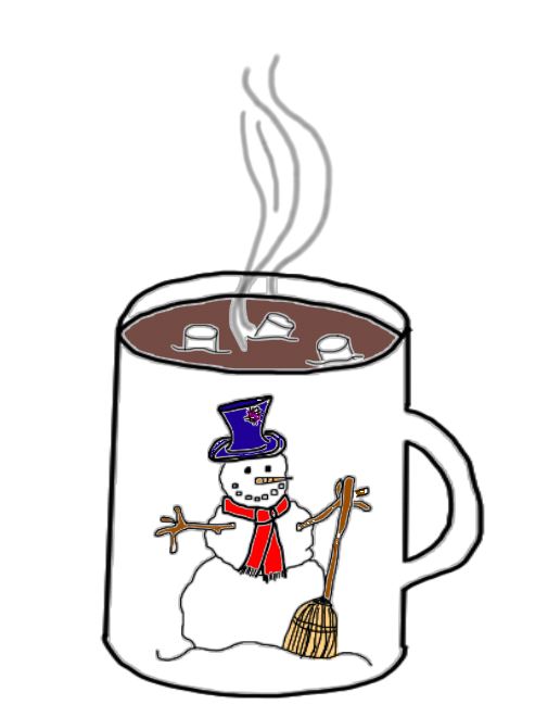 Holiday Hot Cocoa Clipart