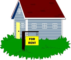 Rental house clipart