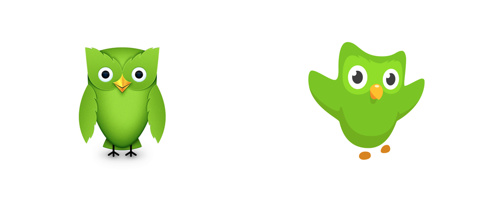 Brand New: New Logo for Duolingo Done In