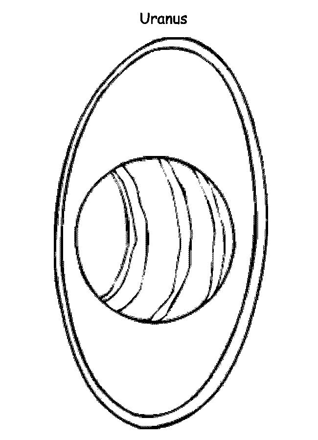 Uranus Coloring Page Clip Art Library