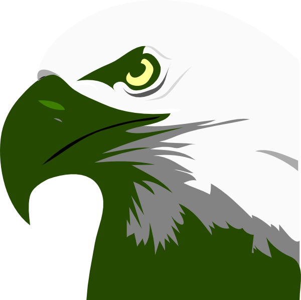 Green Eagle Clipart