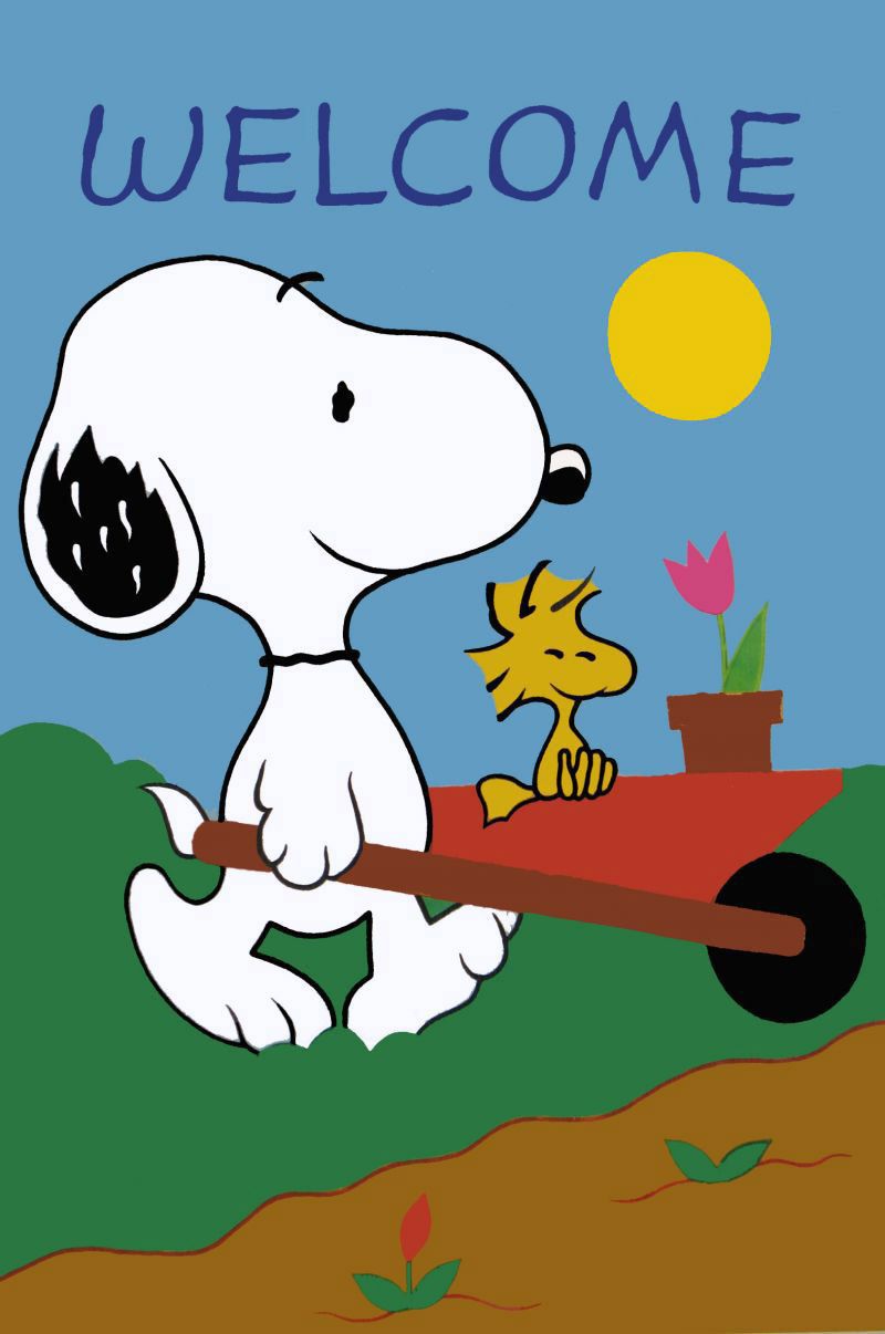 Clip Arts Related To : snoopy spring clipart. 