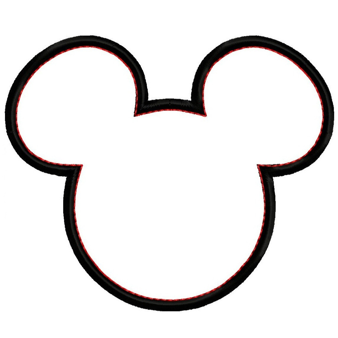mickey mouse head coloring pages - Clip Art Library