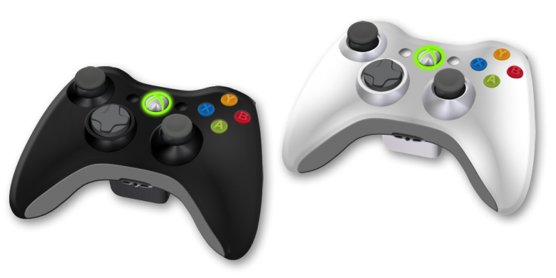 Xbox Black And White Clipart