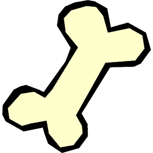 Image of a bone clipart
