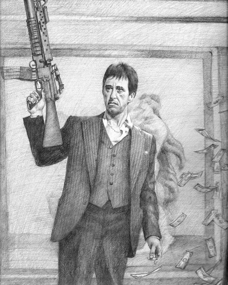 Featured image of post How To Draw Scarface How to draw a face