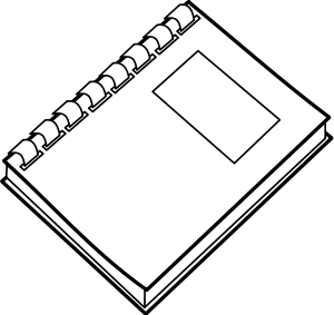 Spiral Notebook Clip Art Download