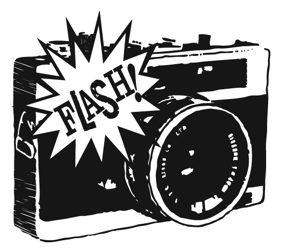Clipart camera flash