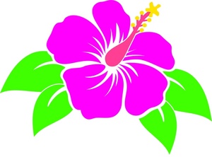 Hawaiian Cartoon Flowers