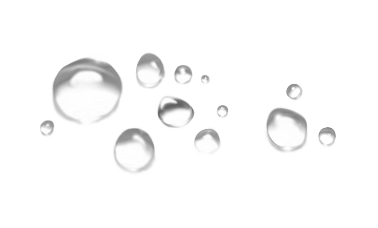 Transparent Water Drops PNG Clipart Picture