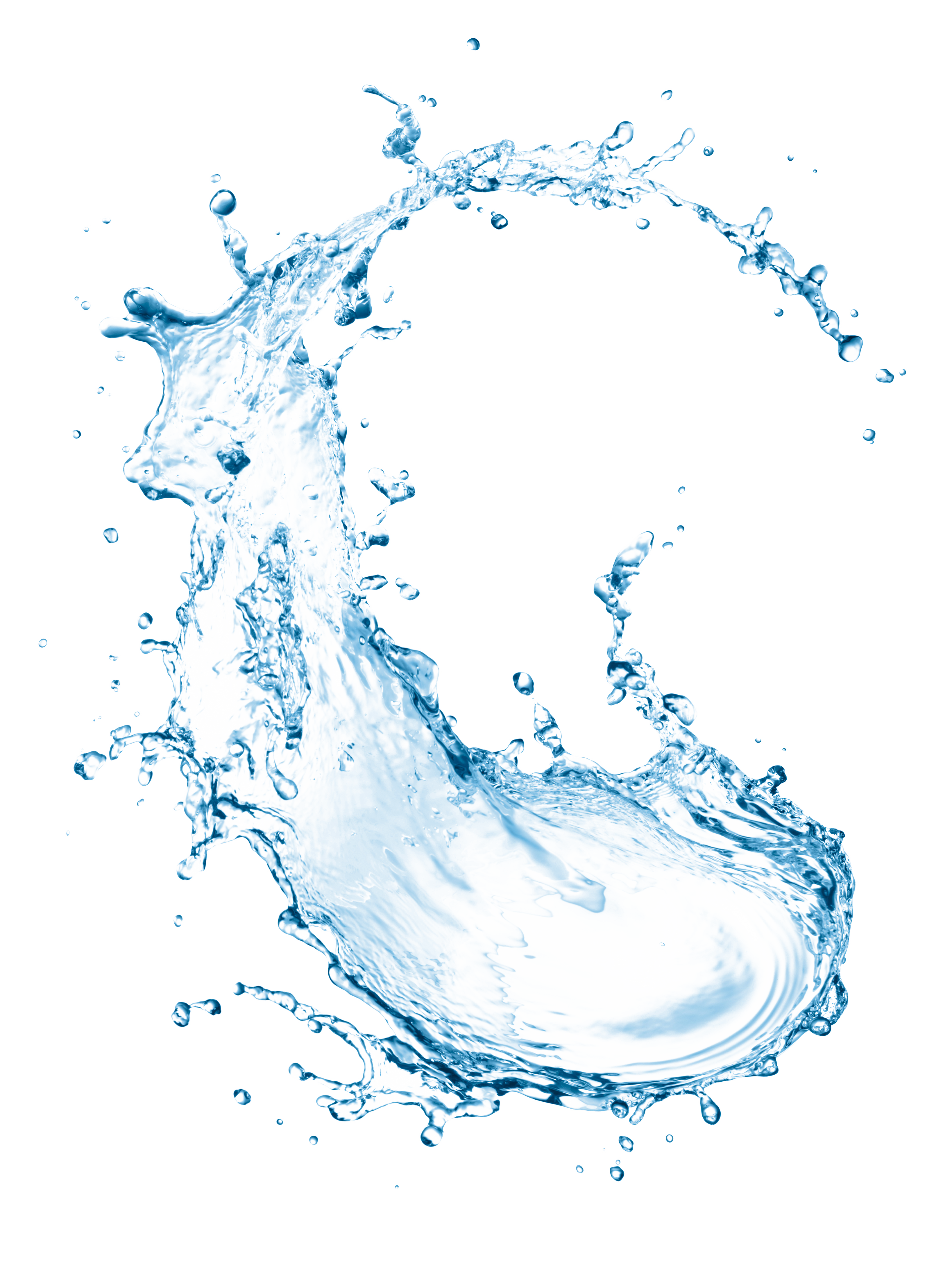 Water splash clipart transparent background