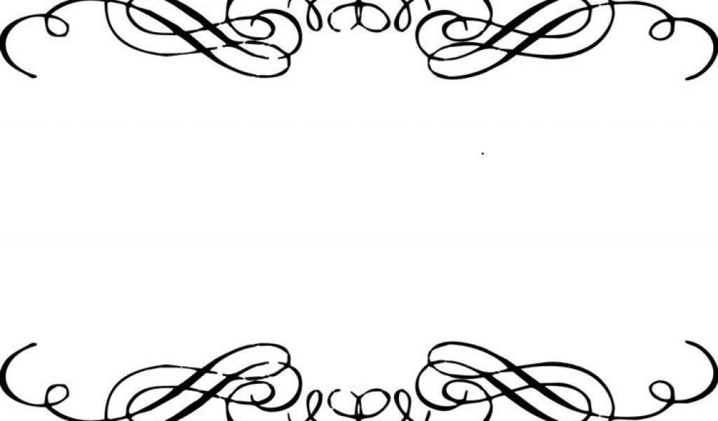 free clipart wedding borders