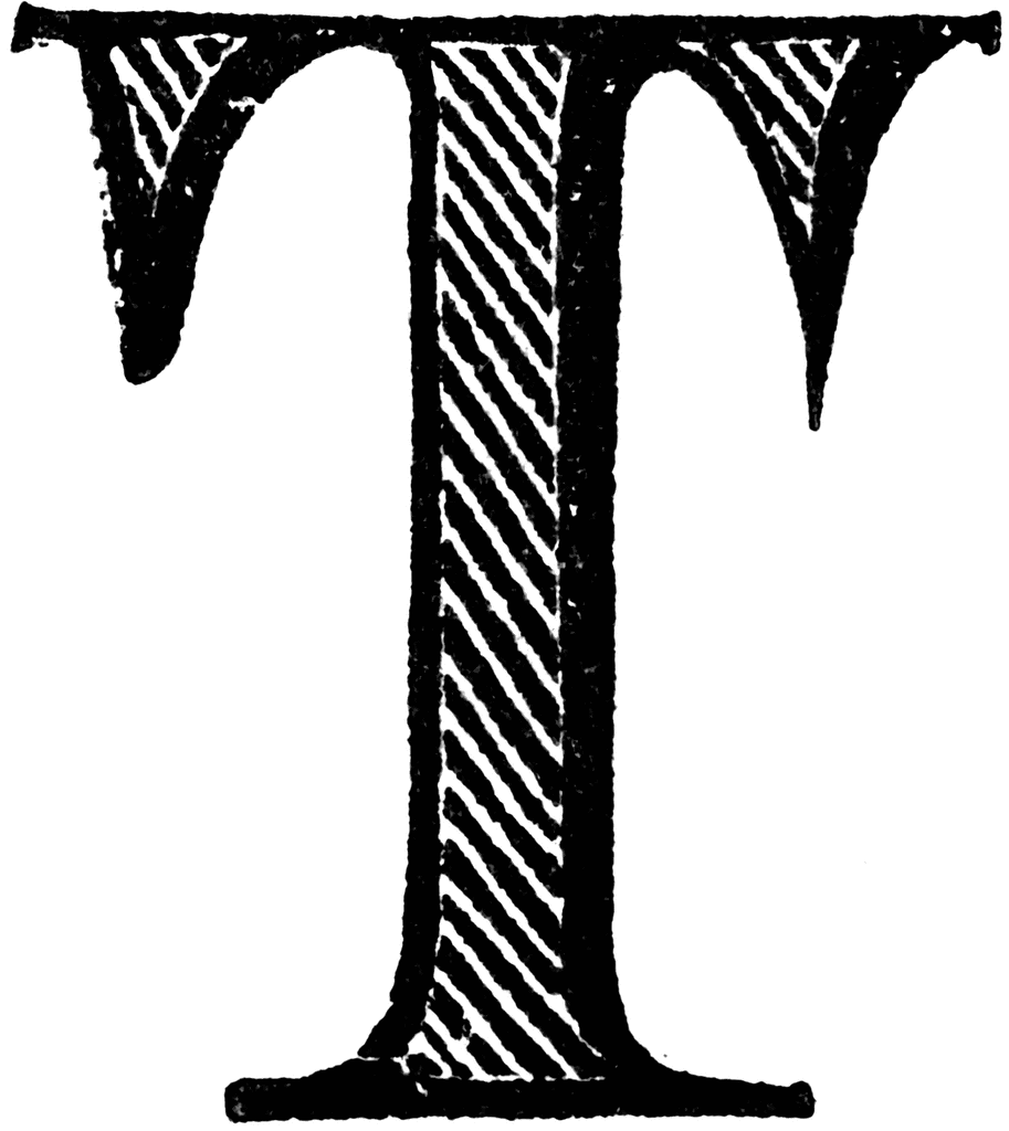 Letter T Clipart Black And White Clip Art Library