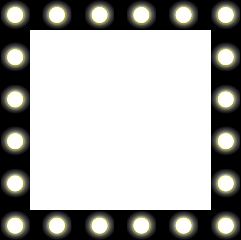 Marquee lights clipart