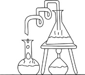 Free black and white science clip art