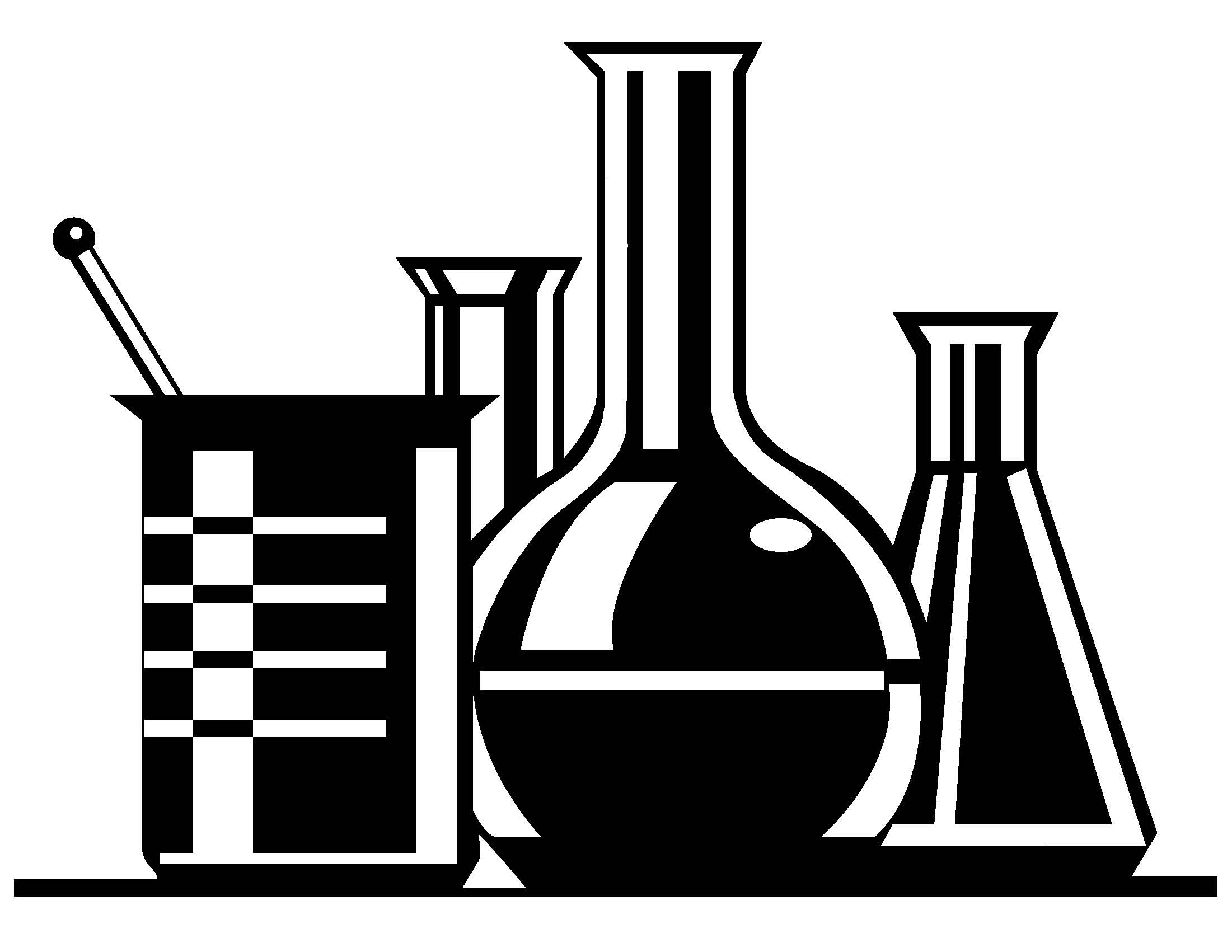 Science Clipart Black And White