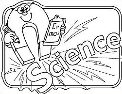 Free black and white science clip art