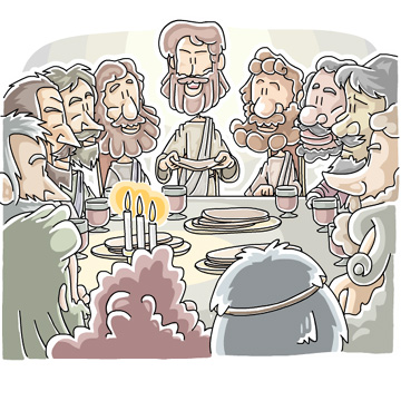 Christian clipArts   The last supper