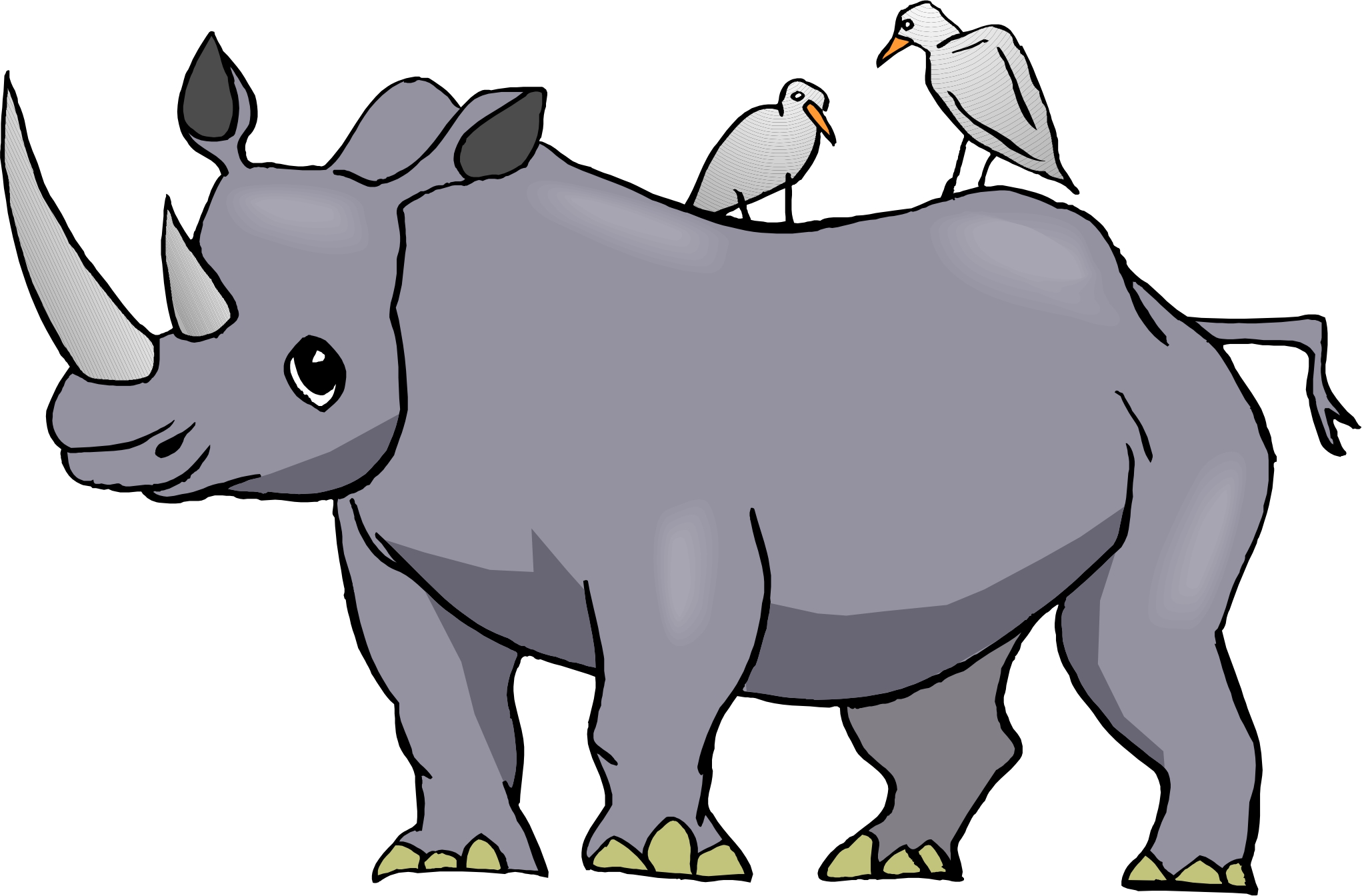 rhino - Clip Art Library