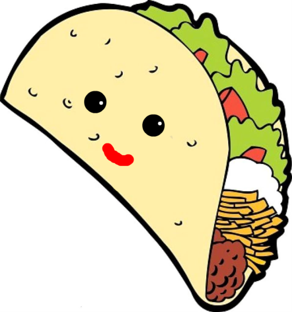 Clip Arts Related To : cute taco clip art. view all Cute Yolo Clipart...