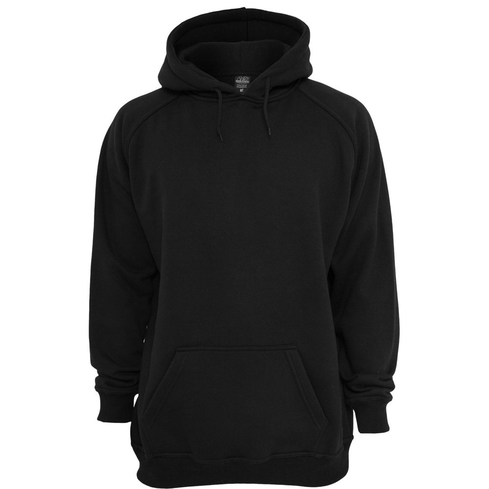 blank hoodie black