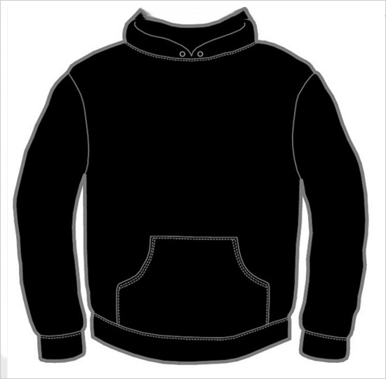 black hoodie clip art Clip Art Library