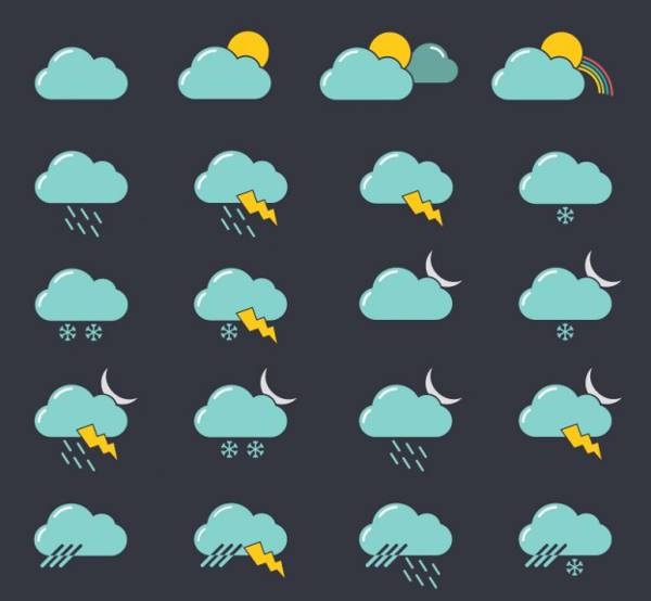 50+ Weather Icons