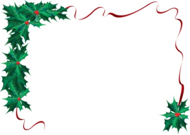 holiday page borders for word