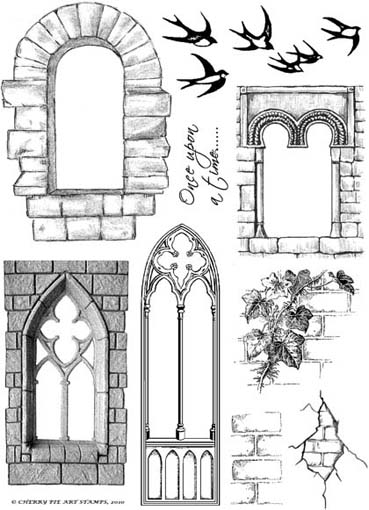 Castle Window Clipart