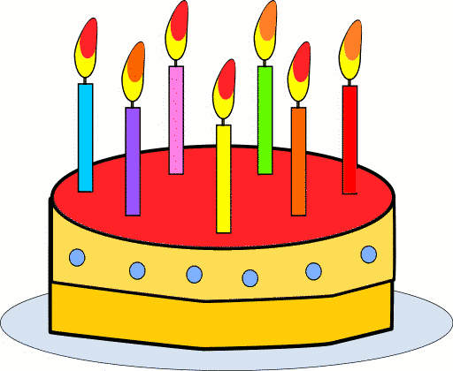 5th Birthday Cake Clip Art