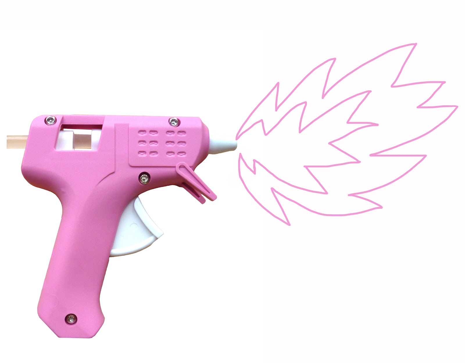 Pink Glue Gun.
