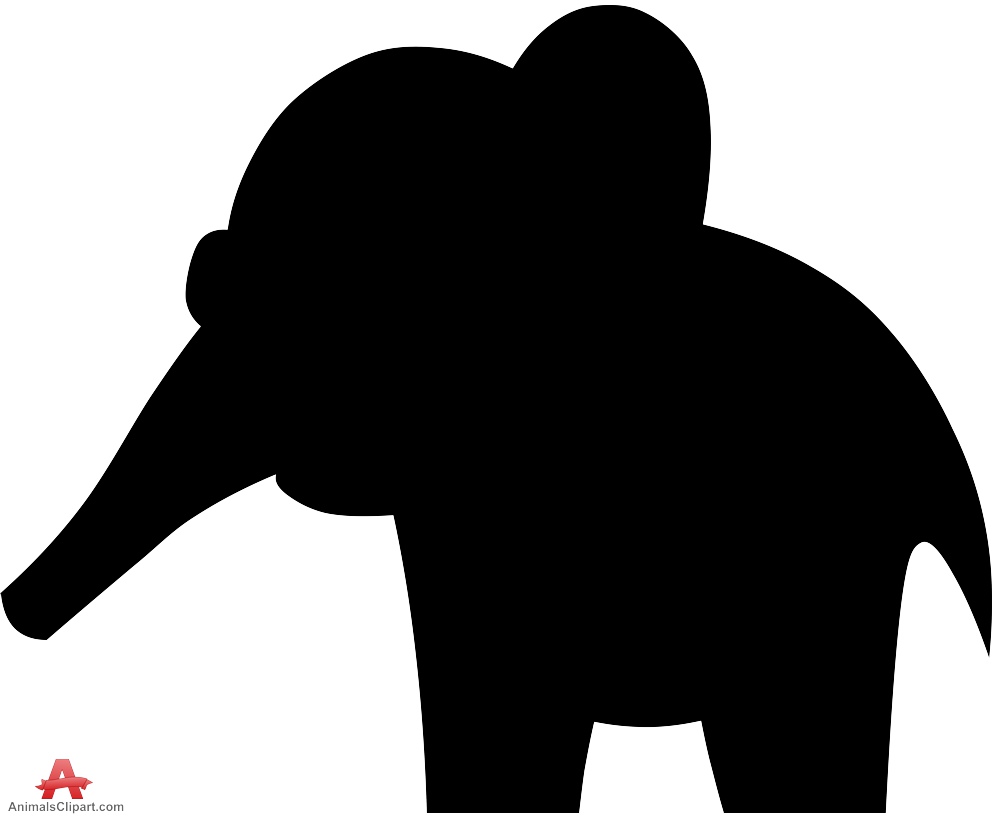Elephant Silhouette Clip Art