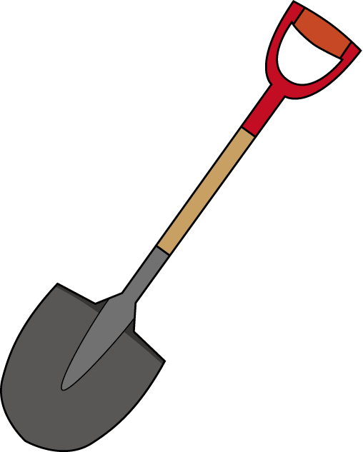 Shovel Dirt Clipart