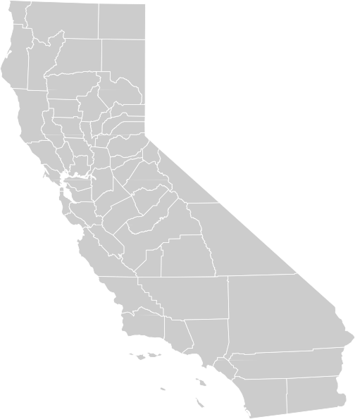 Blank California Map Clip Art at Clker