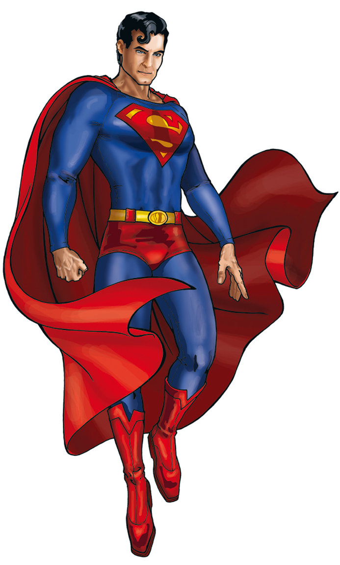 superman cartoon - Clip Art Library