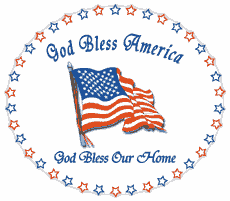 free scrapbook pages, clip art, frames, American flag, Birthday
