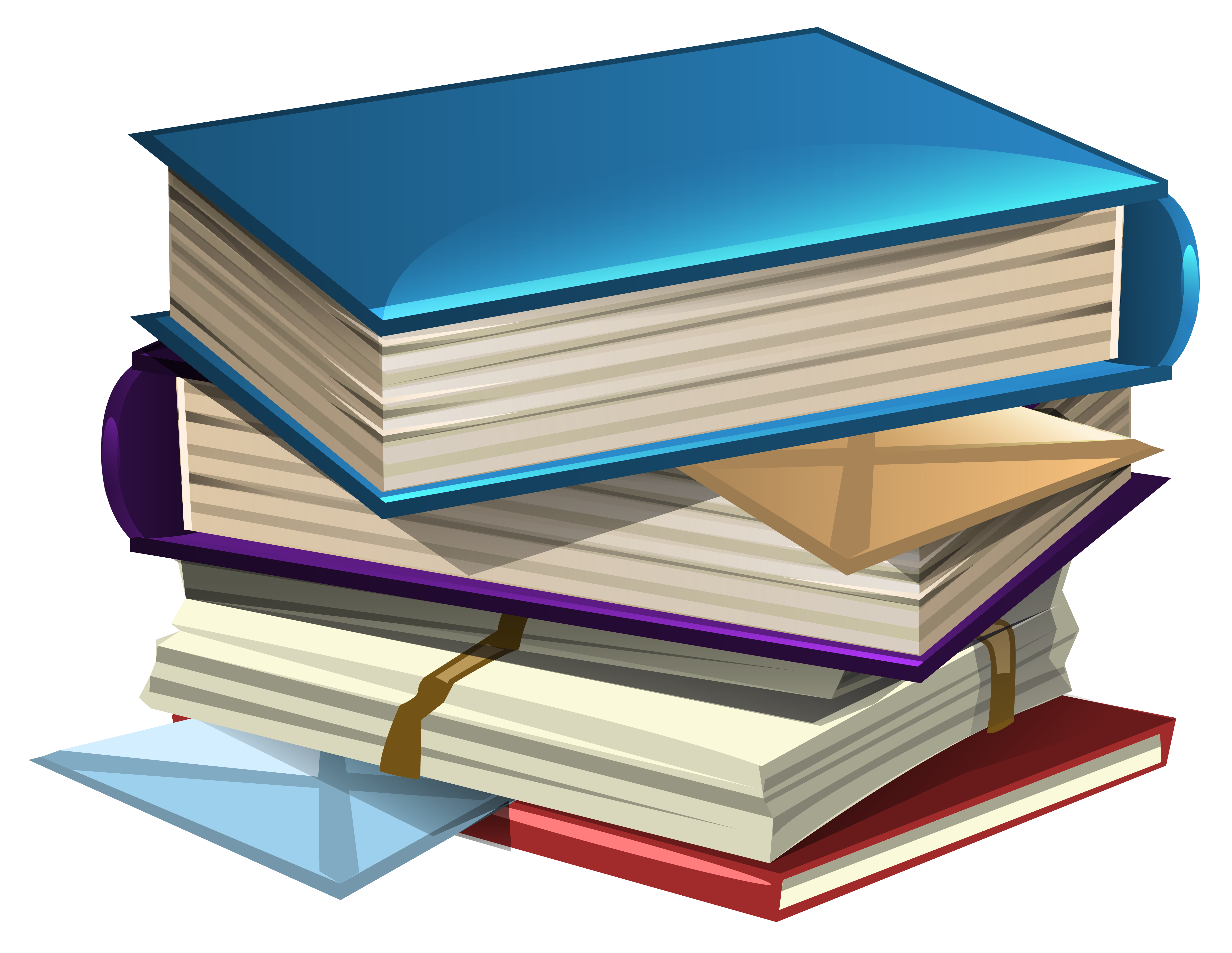 Schoolbooks Clipart