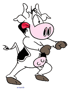 dancing cow animated gif - Clip Art Library