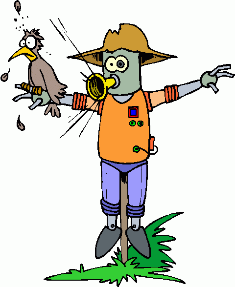 Scarecrow hat clipart